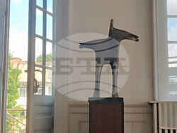 Румъния - Иван Тотев - Художествена галерия „Никола Петров“ - изложба - скулптури - Калафат - бард фестивал