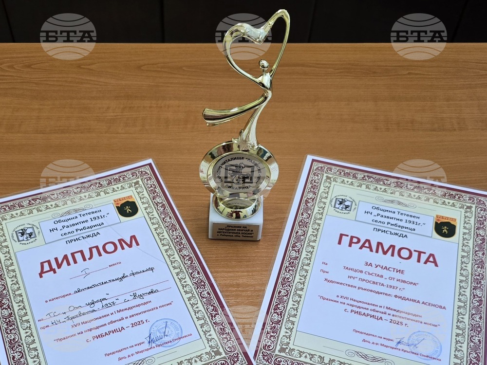 Село Кутово - златен медал - автентичен фолклор - музейно пространство - традиционни носии
