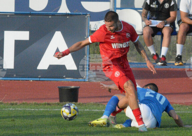 Спартак Варна взе точка при домакинството си на Ботев Враца с гол в последните секунди