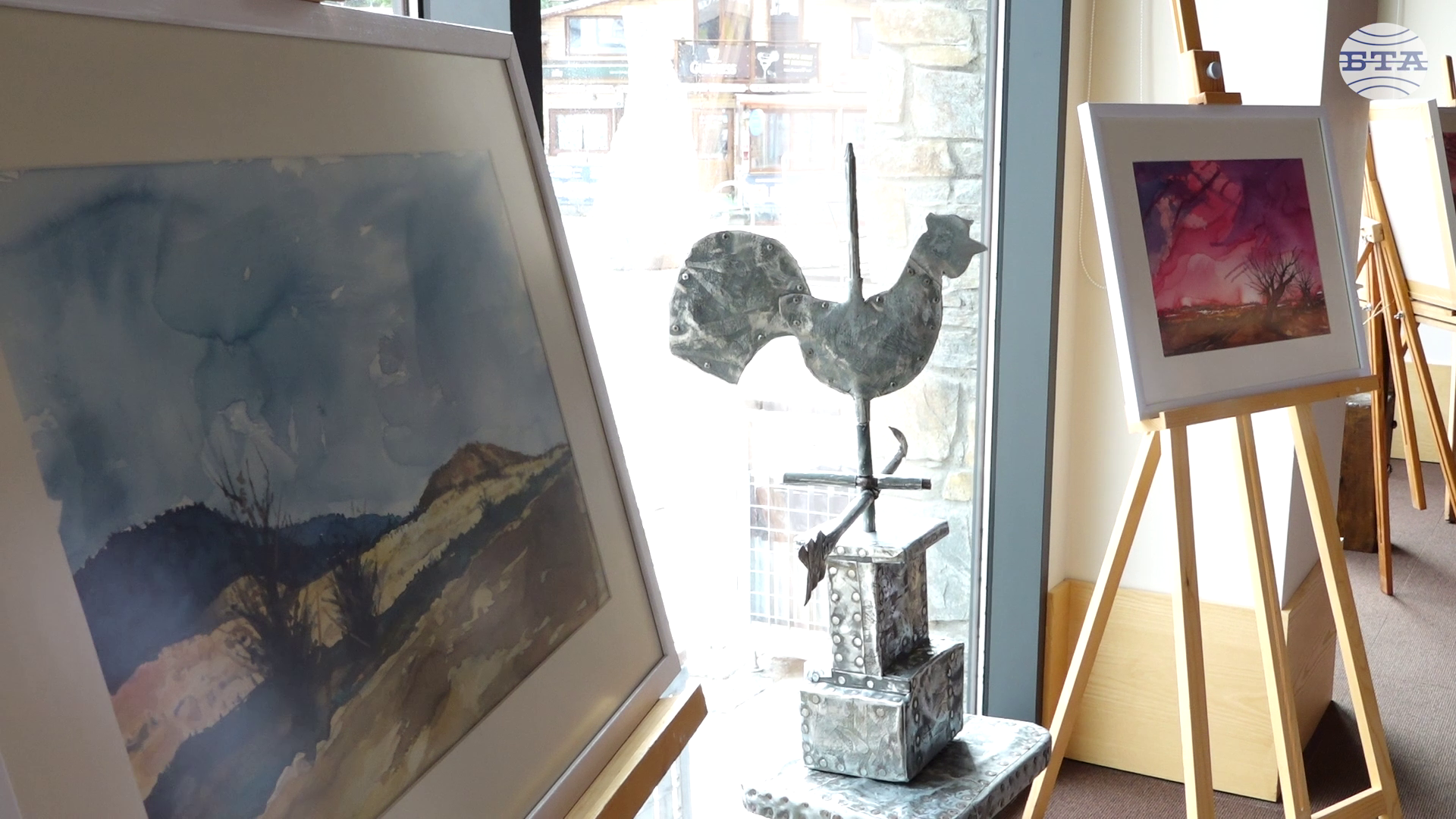 Изложба на самоковския художник Георги Георгиев бе открита в Боровец