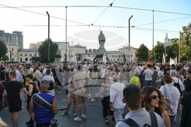 Сърбия - студенти - протест
