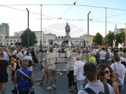 Сърбия - студенти - протест