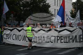 Сърбия - студенти - протест