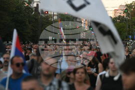 Сърбия - студенти - протест