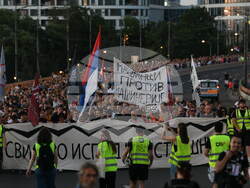 Сърбия - студенти - протест