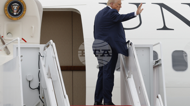 Тръмп обяви "Висок залог!", заминавайки за срещата с Путин в Аляска