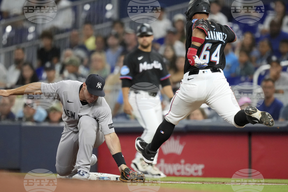 Yankees Marlins Baseball