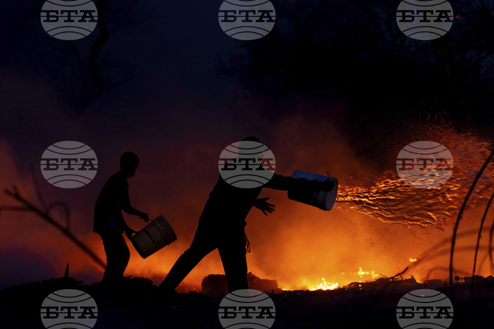 APTOPIX Argentina Fires