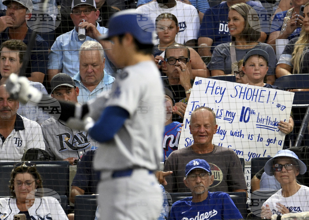 Dodgers Rays Baseball