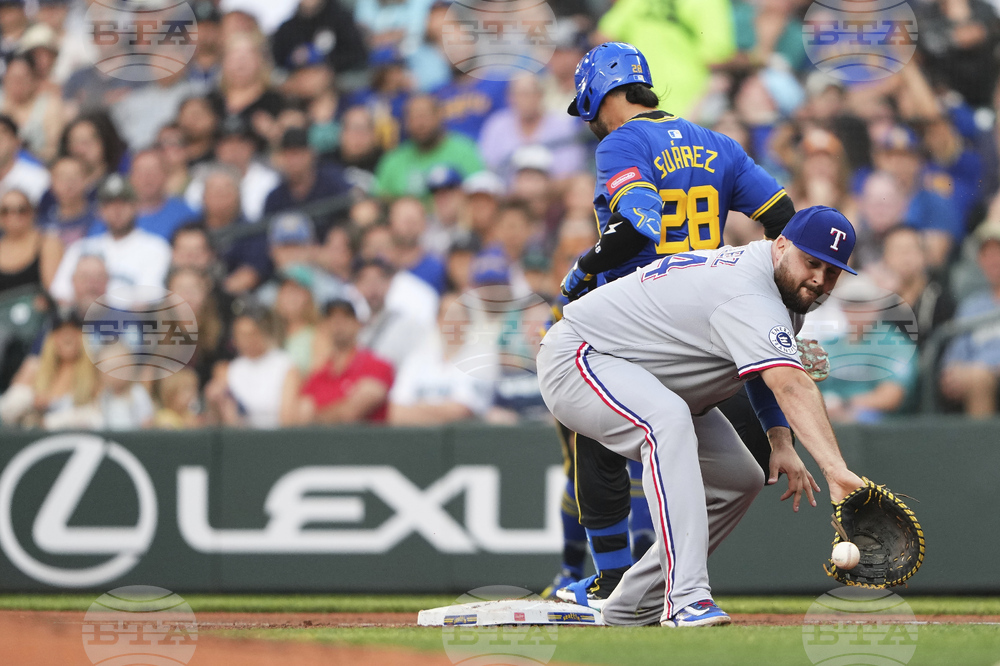 Rangers Mariners Baseball