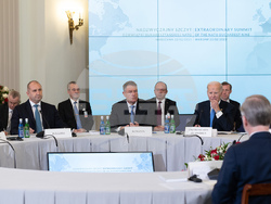 Снимка: Президентство - президентът Румен Радев по време на участието си в срещата на върха на страните от формата Б9