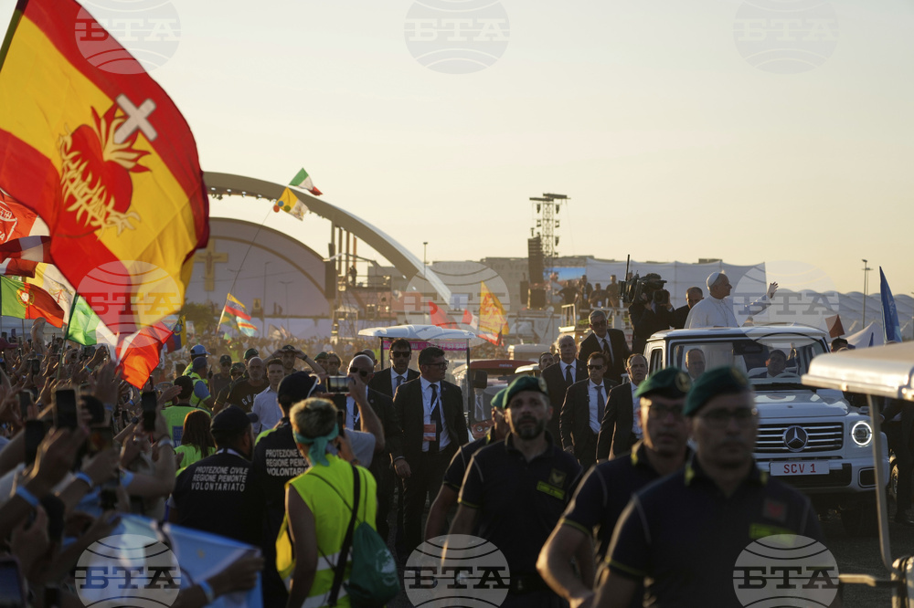 Italy Pope Youths Jubilee