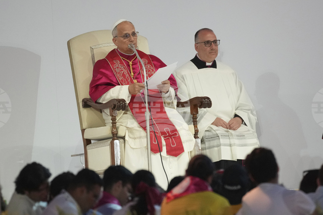 Папа Лъв XIV призова хиляди млади католици "да изградят един по-човечен свят"