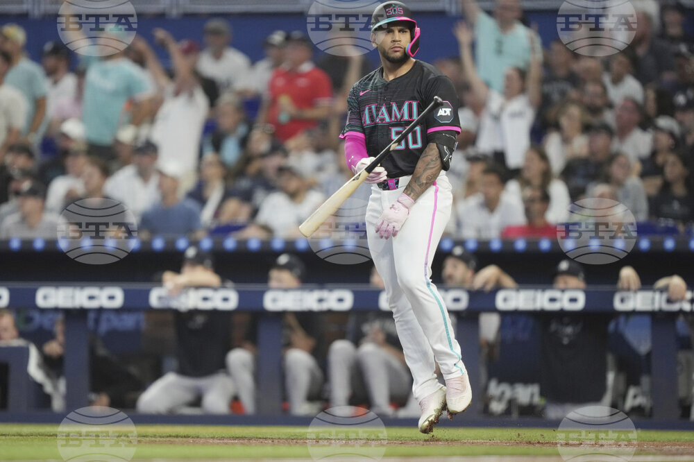 Yankees Marlins Baseball