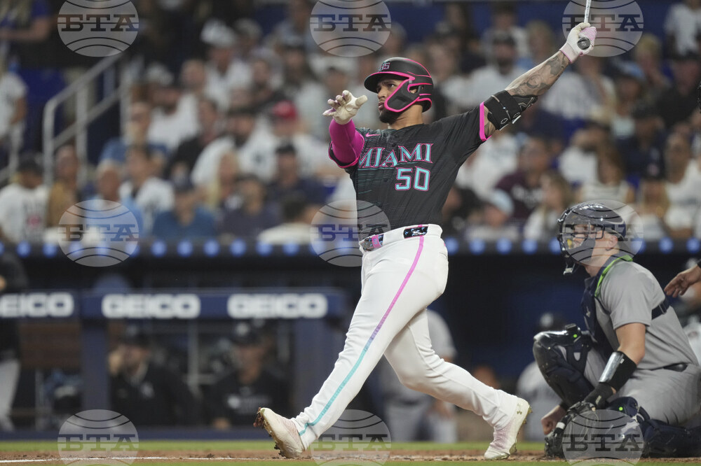 Yankees Marlins Baseball