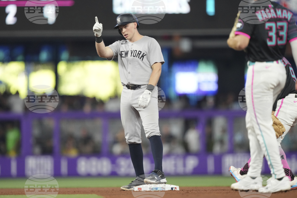 Yankees Marlins Baseball
