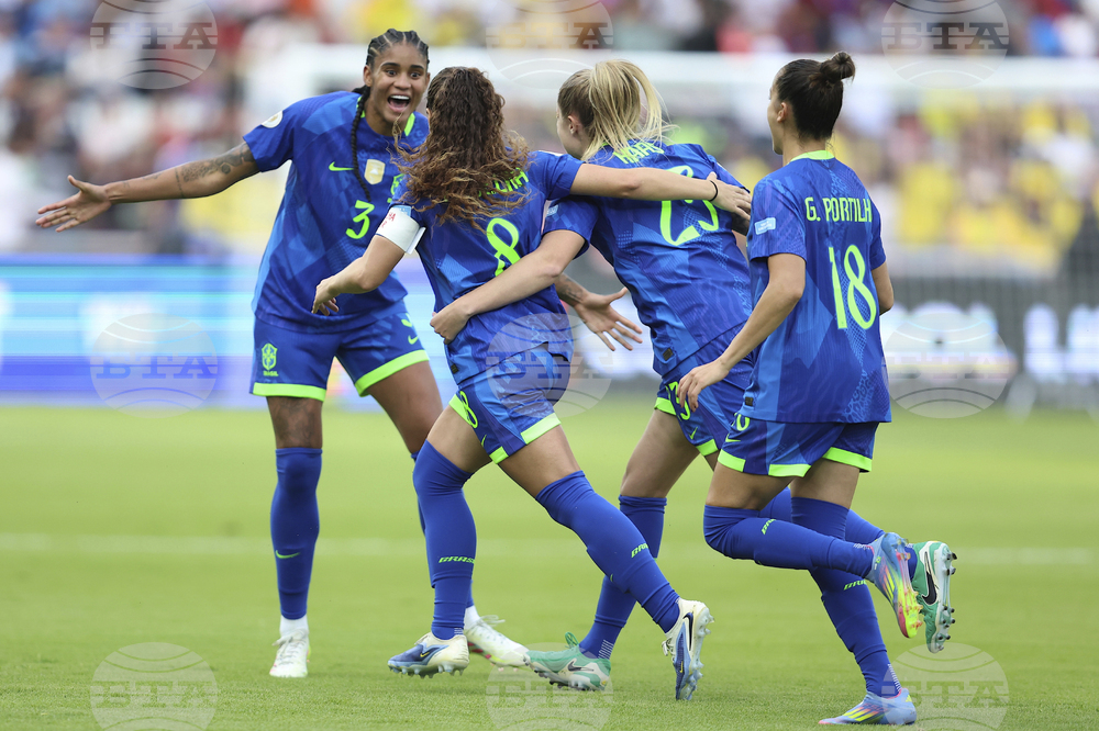 Brazil Colombia Soccer Copa America