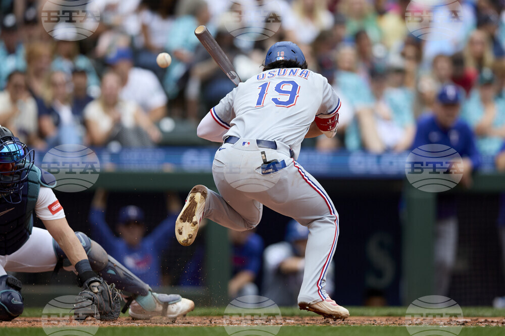 Rangers Mariners Baseball