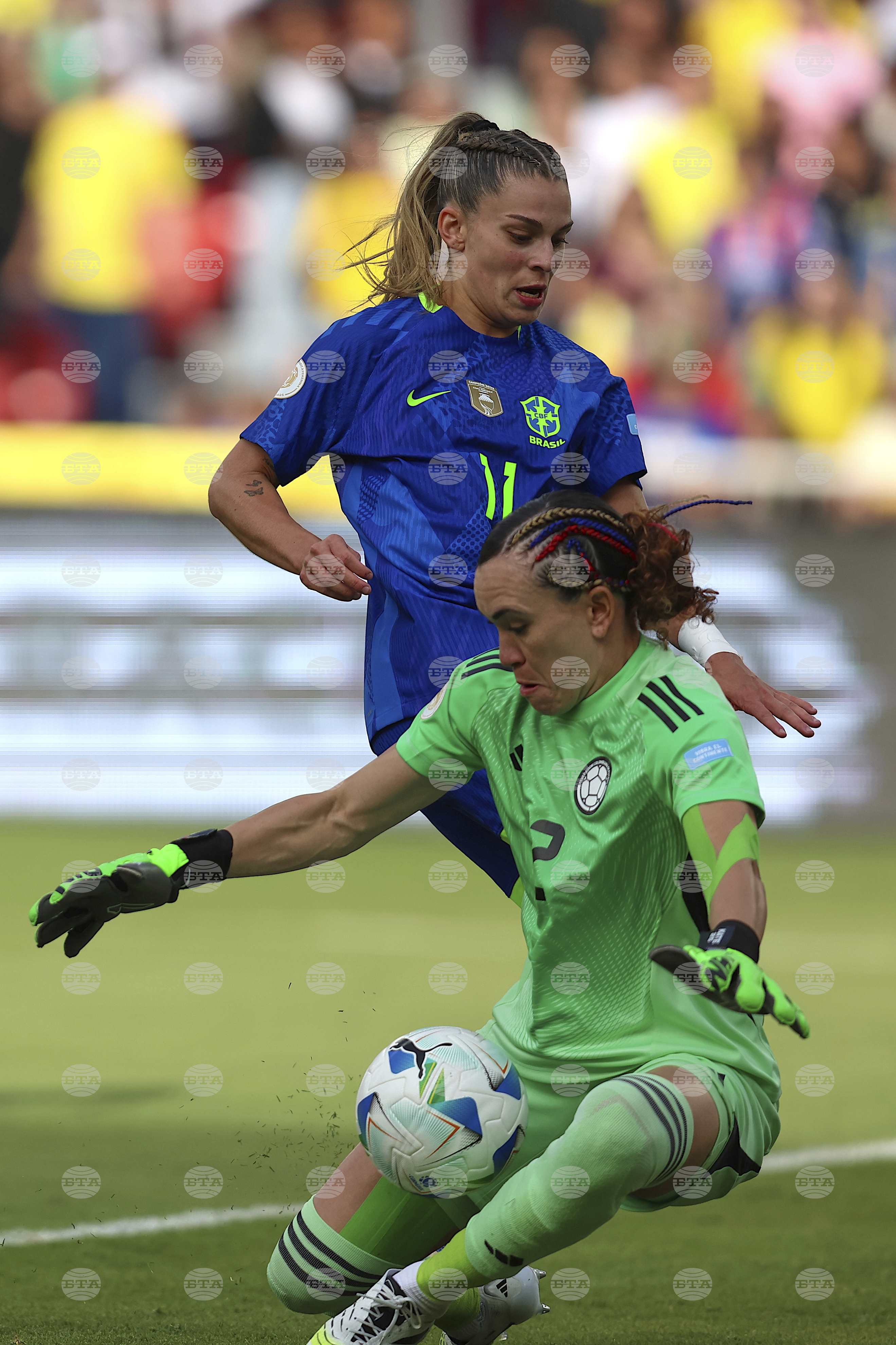 Brazil Colombia Soccer Copa America