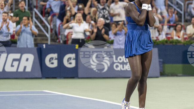 Канадска тийнейджърка поднесе изненада на турнира по тенис в Монреал, отстранявайки водачката в схемата Коко Гоф