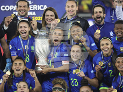 Brazil Colombia Soccer Copa America