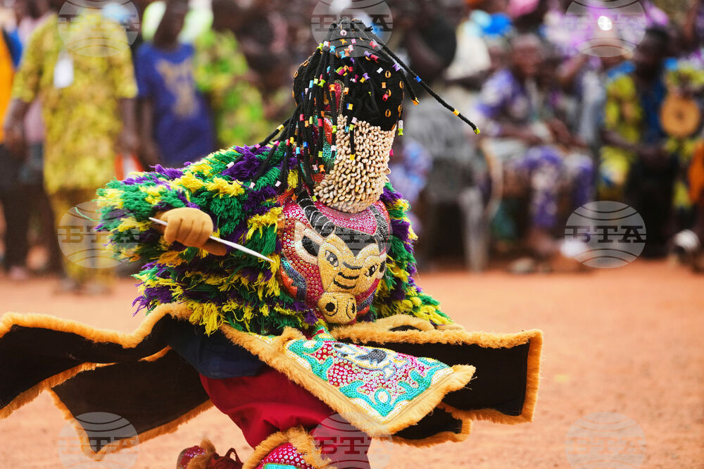 APTOPIX Benin Mask Festival