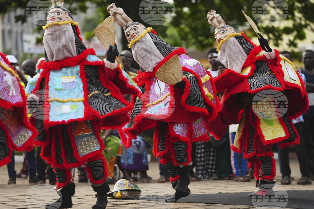 APTOPIX Benin Mask Festival