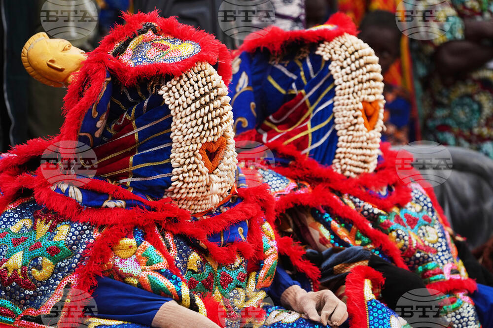 APTOPIX Benin Mask Festival