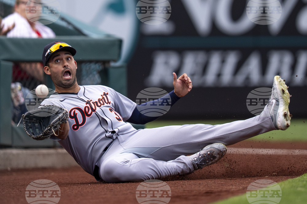 APTOPIX Tigers Phillies Baseball