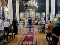 Хасково - храм „Св. св. Архангели Михаил и Гавраил” - литургия