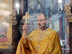 Хасково - храм „Св. св. Архангели Михаил и Гавраил” - литургия