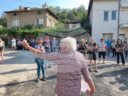 Село Бураново - протест - свещеник
