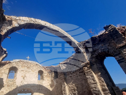 Село Запалня - митрополит Киприан - Потопената църква - литургия