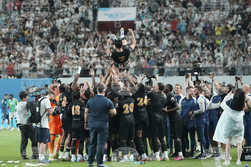 South Korea Soccer Tottenham Hotspur Newcastle United