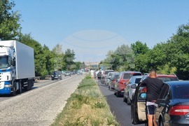 Плевен - катастрофа - полицейски автомобил