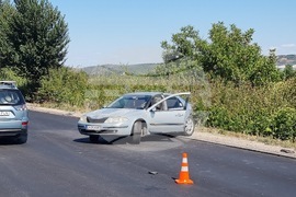 Плевен - катастрофа - полицейски автомобил