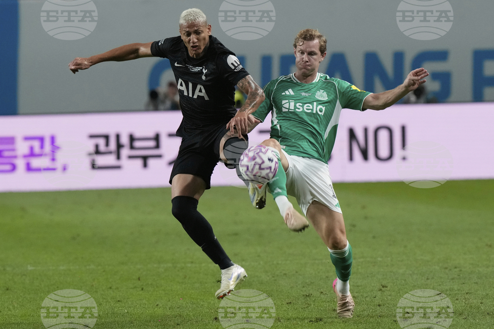 South Korea Soccer Tottenham Hotspur Newcastle United
