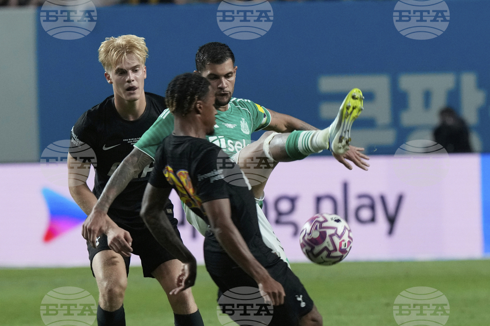 South Korea Soccer Tottenham Hotspur Newcastle United