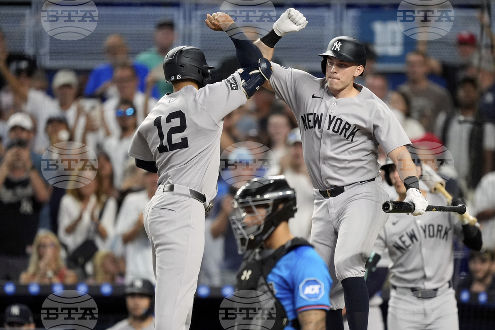 Yankees Marlins Baseball