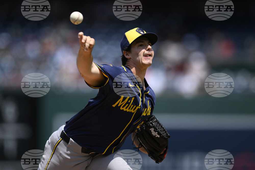 Brewers Nationals Baseball