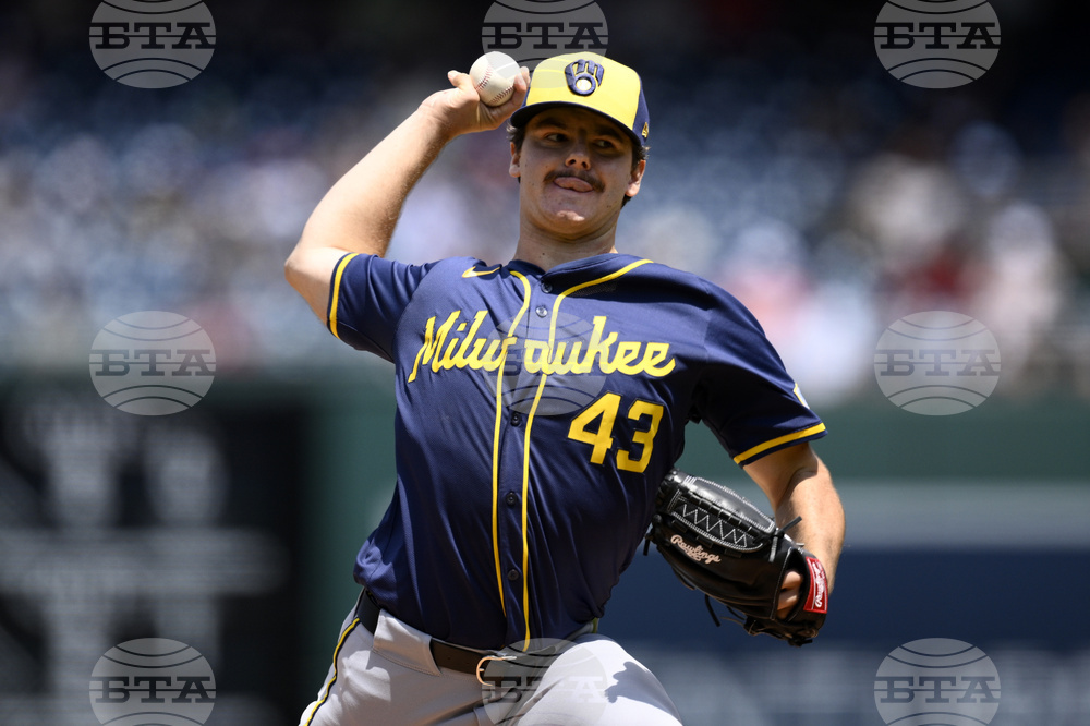 Brewers Nationals Baseball