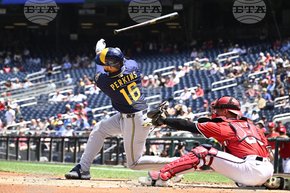 Brewers Nationals Baseball