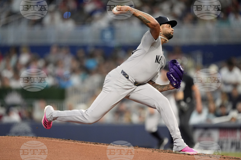 Yankees Marlins Baseball
