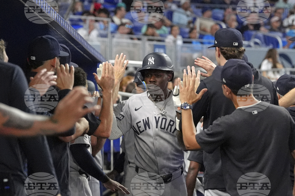 Yankees Marlins Baseball