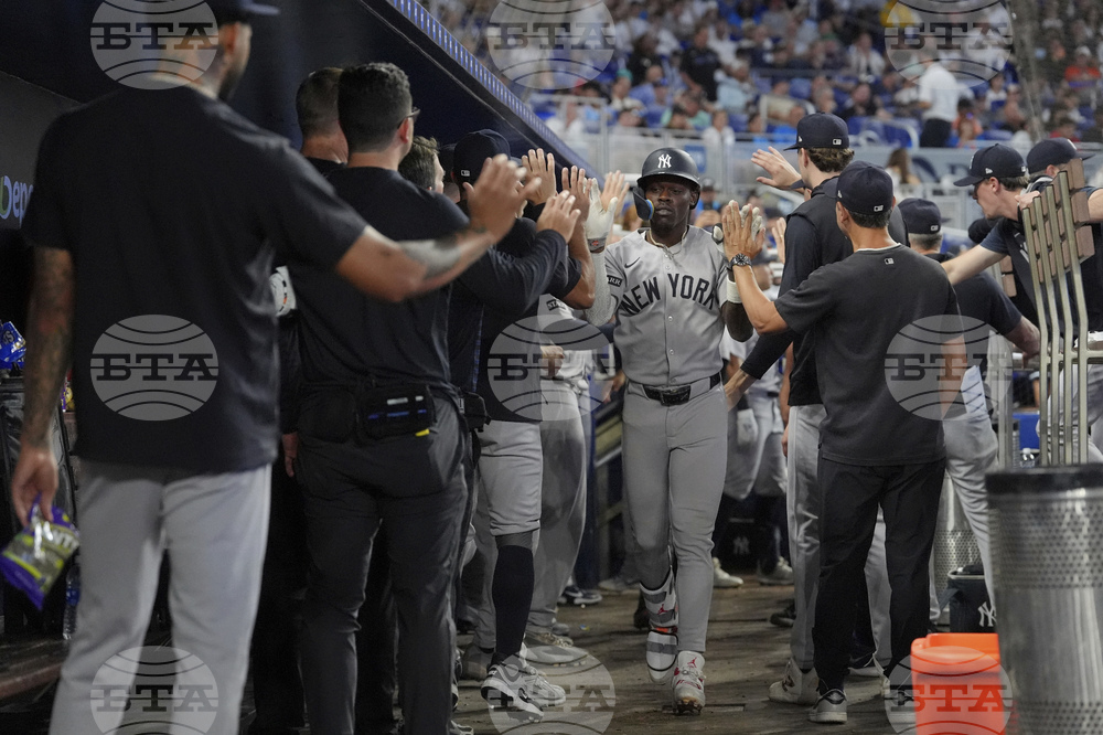 Yankees Marlins Baseball