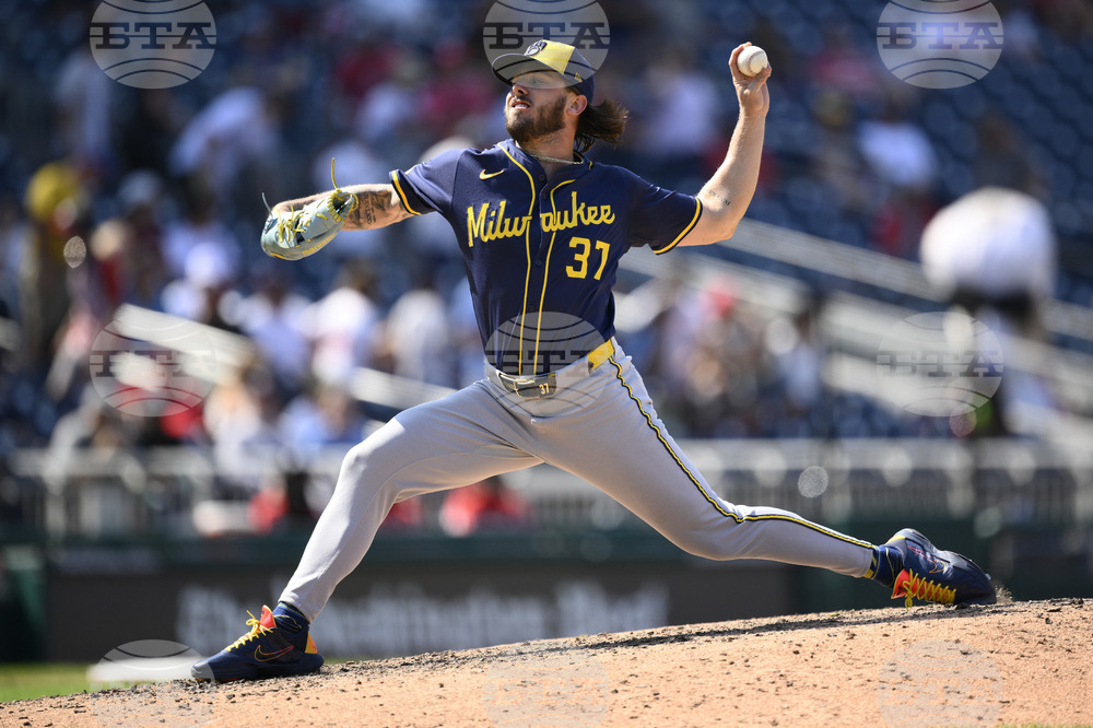 Brewers Nationals Baseball