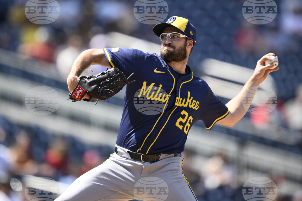Brewers Nationals Baseball