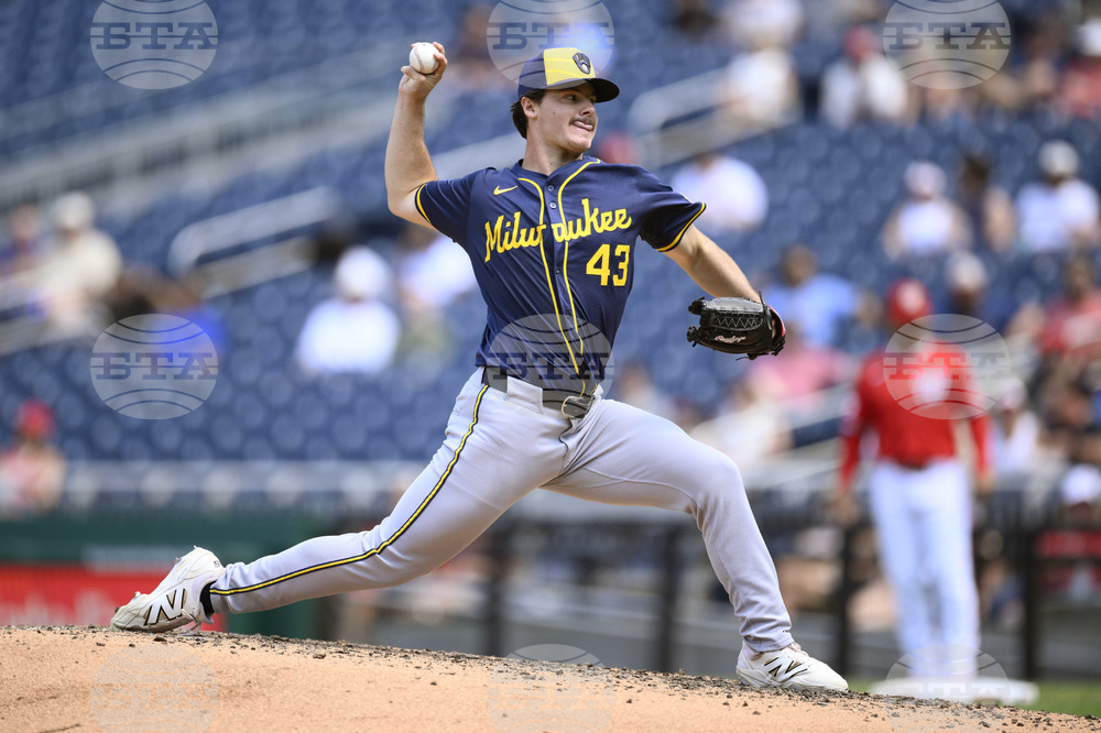 Brewers Nationals Baseball