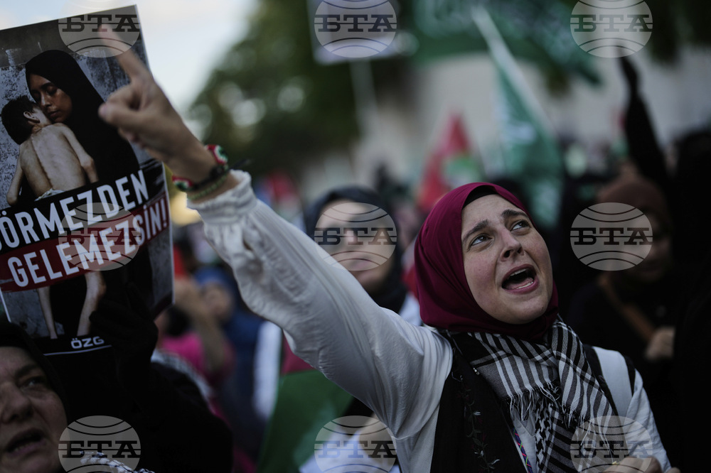 APTOPIX Turkey US Israel Palestinians