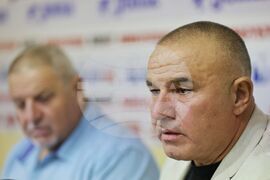 Пресклуб България - щанги - пресконференция